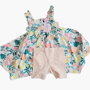 Tommy Bahama Playground Friendly Play Dress with Shorts Size 24 months 2 sets av